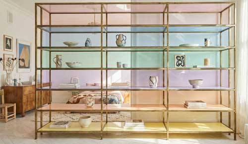 Pastel Shelves