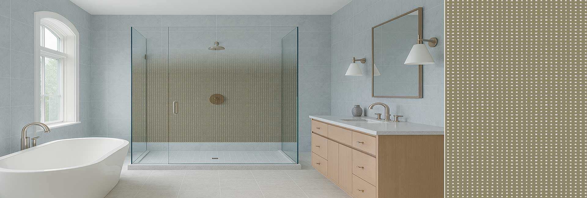 Printed Privacy Glass Canvas